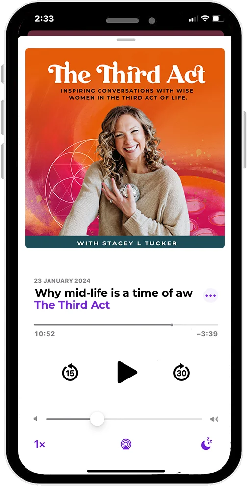 stacey tucker the third act podcast